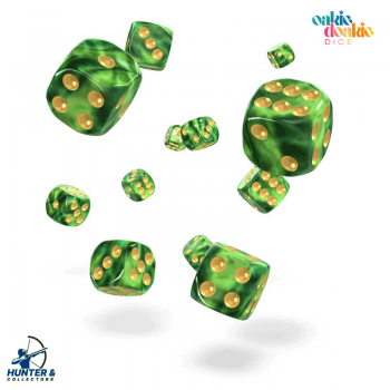 Oakie Doakie Dice W6 Würfel 12 mm Gemidice - Jungle 36 Stück